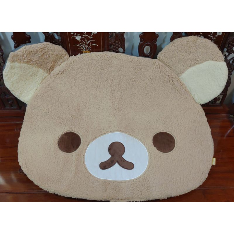 [日本景品] San-X Rilakkuma 拉拉熊/懶懶熊地墊/腳踏墊 超大尺吋 柔軟表面