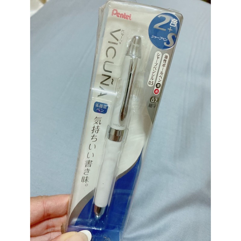 日本製 Pentel飛龍 VICUNA EX BXW1375 多功能筆(0.7mm黑/紅原子筆+0.5mm自動鉛筆)