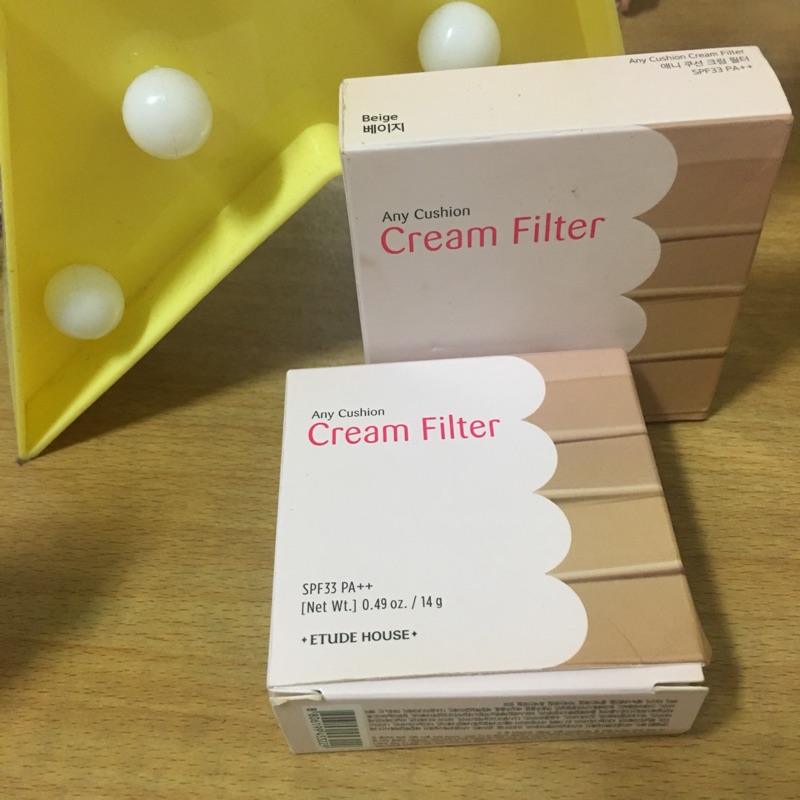 ［全新］Etude house 濾鏡光潤氣墊粉餅 #beige