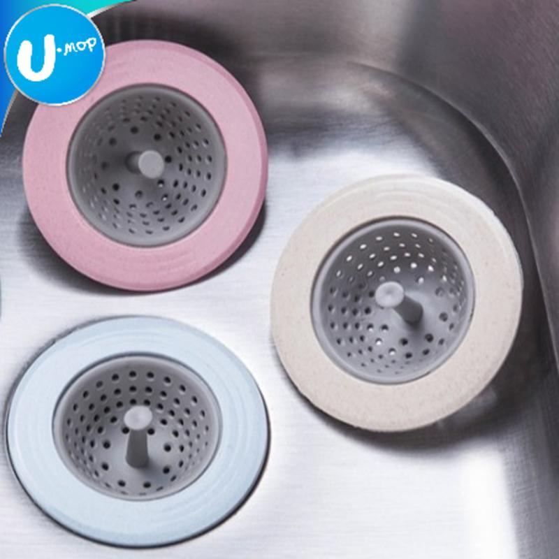 【U-mop】水槽過濾網 水槽蓋 地漏蓋 浴室水槽 廚房  排水孔防堵塞 浴室頭髮