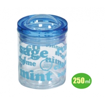 台灣製造 小丸子密封罐250ML  糖果罐 餅乾罐 保鮮罐 透明筒