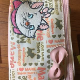 Disney Marie迪士尼瑪麗貓化妝包 收納包 鉛筆盒 鉛筆袋