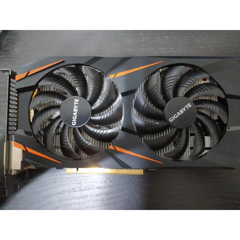 二手技嘉顯示卡 GIGABYTE GTX 1060 6G GV-N1060WF20C-6G