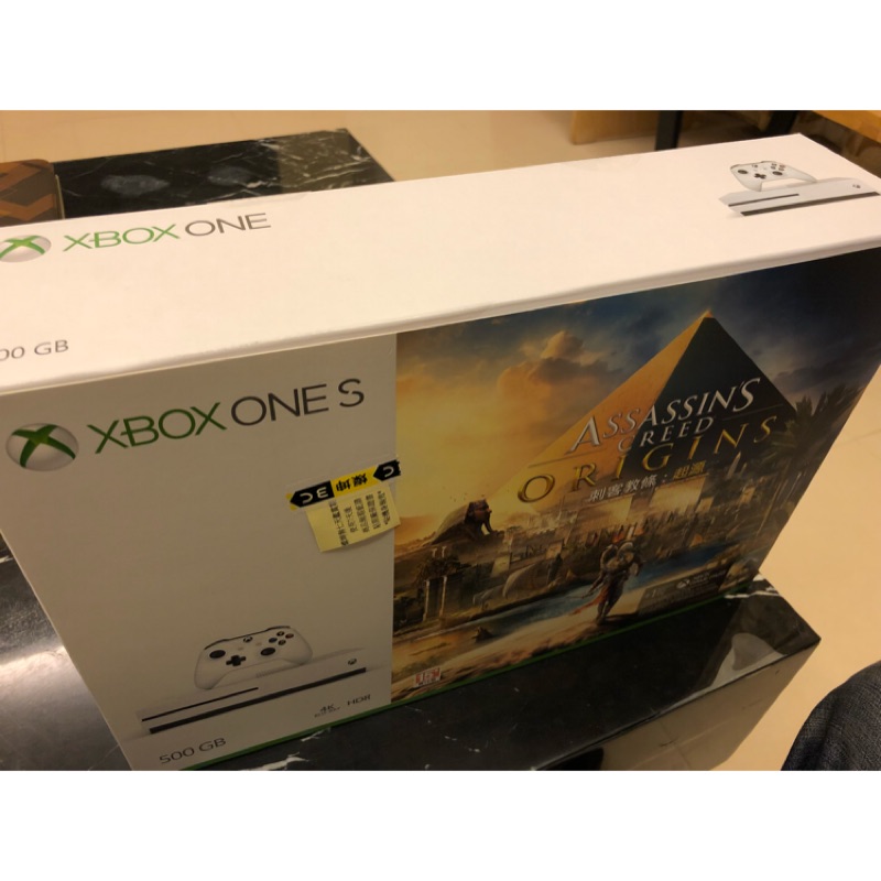 （超特價）全新Xbox one s 500GB     刺客教條起源同捆組