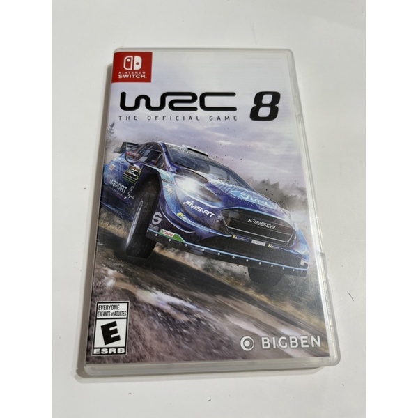 現貨 二手 Switch 遊戲片 NS WRC8 音速小子 Sonic 街頭霸王