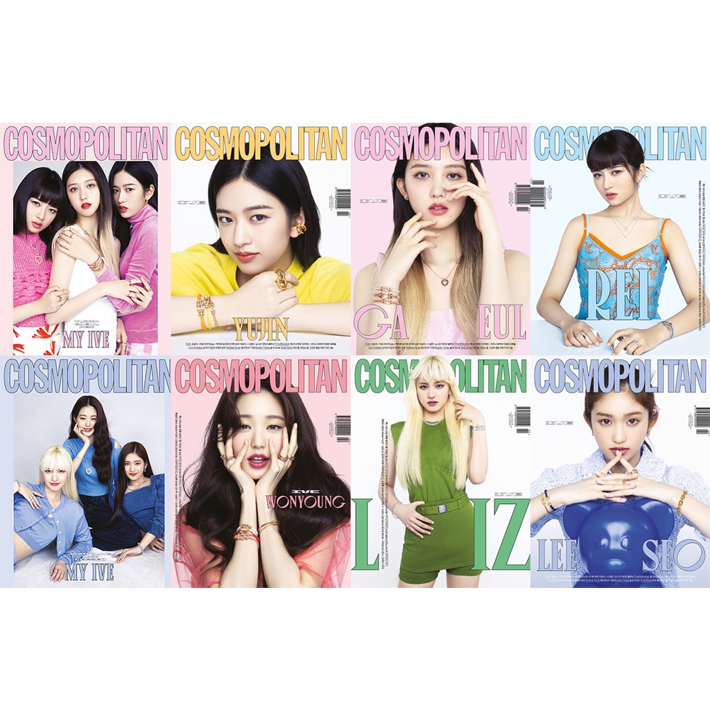 微音樂💃 現貨 韓國雜誌 COSMOPOLITAN KOREA 2022.2 封面 IVE