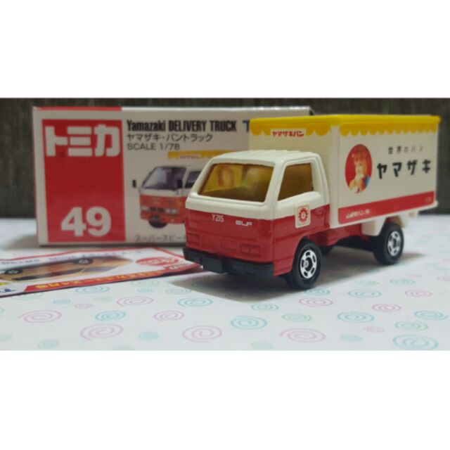 Tomica 49  紅盒 舊藍標 yamazaki 麵包車