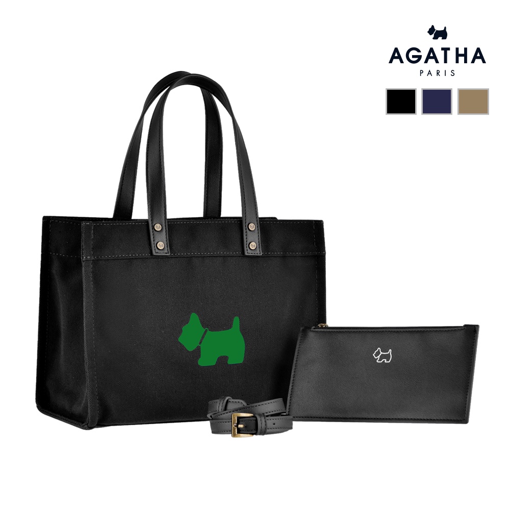 AGATHA PARIS - Scottie Recycle托特包 (小) AGTB127-727 法國名牌包 專櫃正品