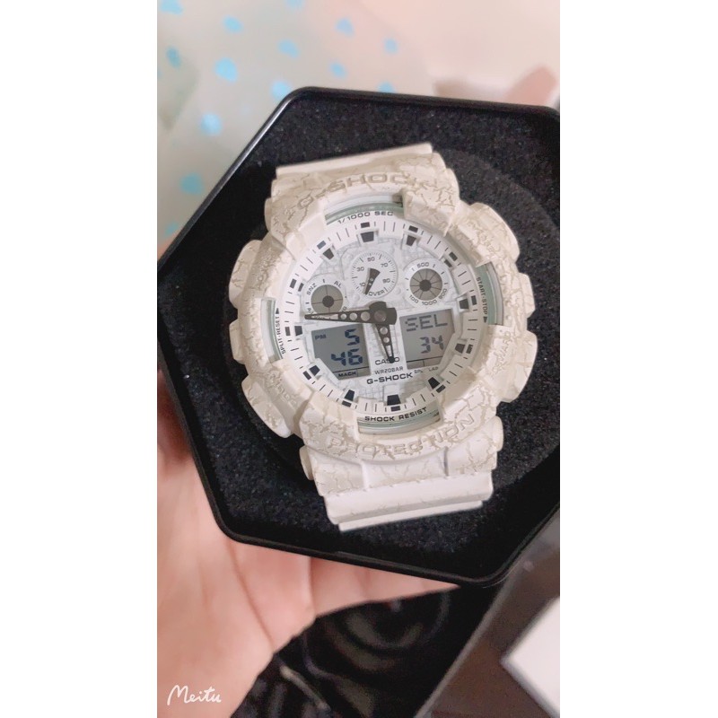 G-Shock 白色手錶 防水手錶 運動手錶