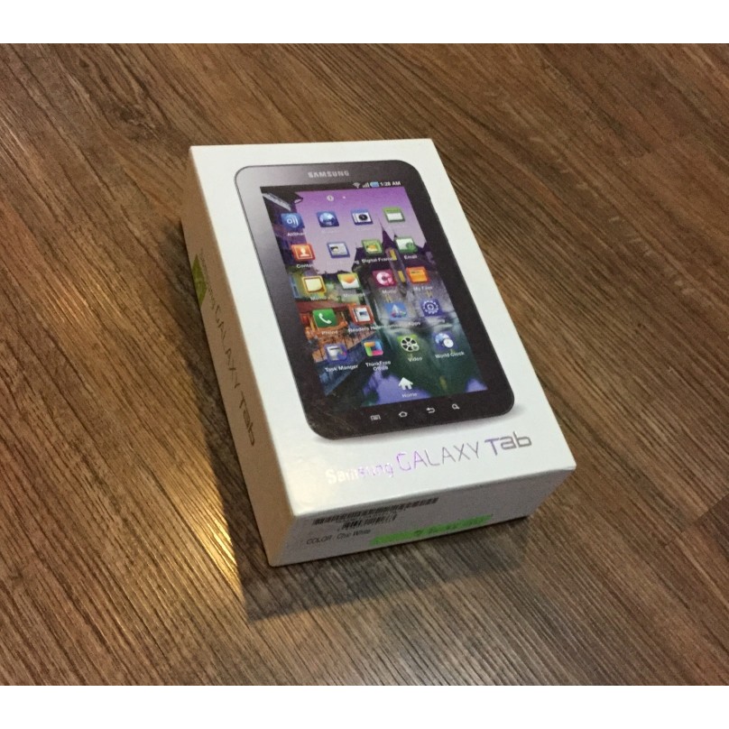 9.5成新原廠盒裝 三星Galaxy Tab P1000 白色 3G+Wi-Fi 公司貨,全機包膜 (非S.S2.S3)