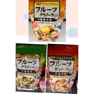 日清宇治抹茶綜合水果穀物脆&豐盛果實綜合水果穀物脆&日清楓糖果實綜合水果穀物脆500g