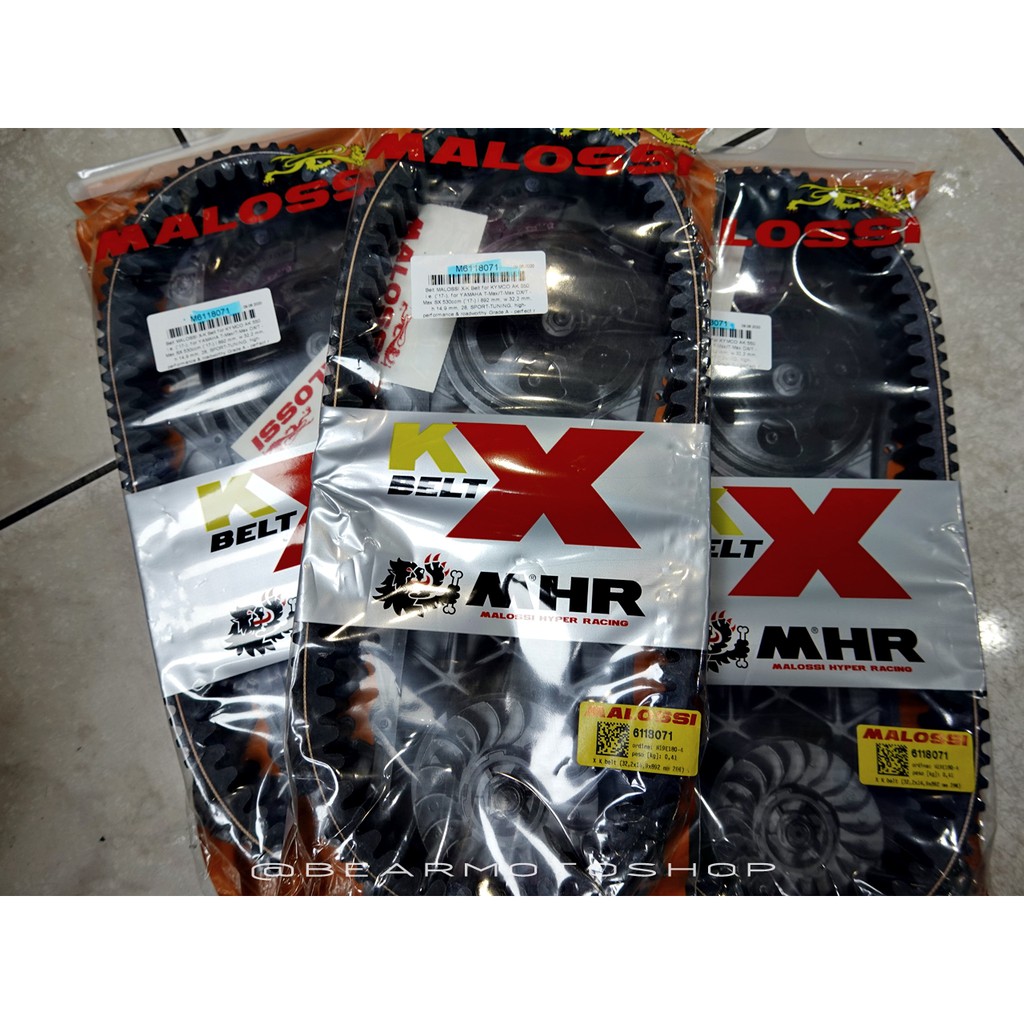 【貝爾摩托車精品店】MALOSSI 皮帶 TMAX 530 17- T MAX 560 傳動 小皮帶