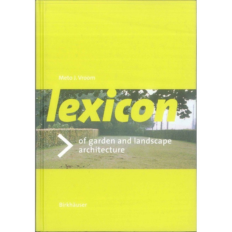 Lexicon of Garden -9783764375256 絕版英文設計書 [建築人設計人的店-上博圖書]