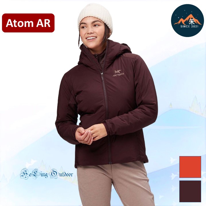 Arc'teryx Atom AR 化纖連帽保暖外套/中層衣-女(XS/M)