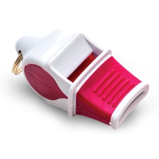 便宜運動器材 CONTI A1030-WR FOX 40獨特膠套設計高音哨(白/紅) 特殊乳膠套保護設計 比賽訓練用