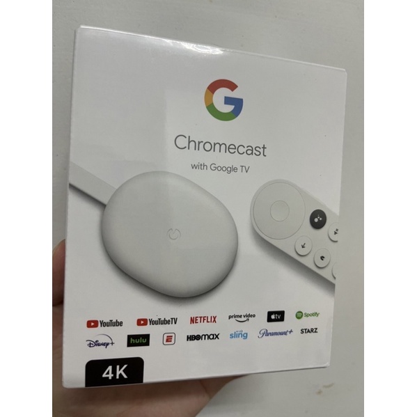 『現貨』（白色）Google Chromecast with Google TV