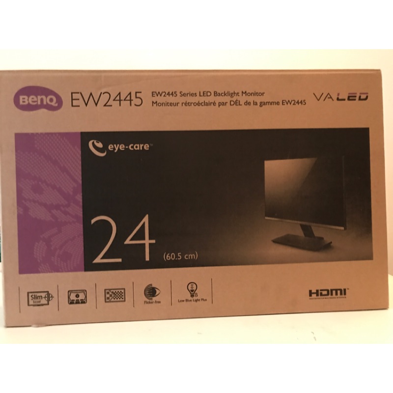 BENQ EW2445ZH 24” 顯示器 VA LED面板