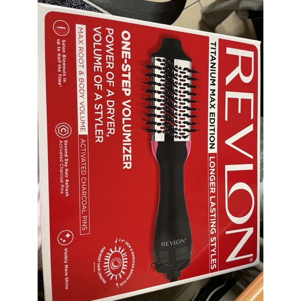 全新Revlon露華濃 吹風機整髮器 熱風梳 電棒捲 直髮梳