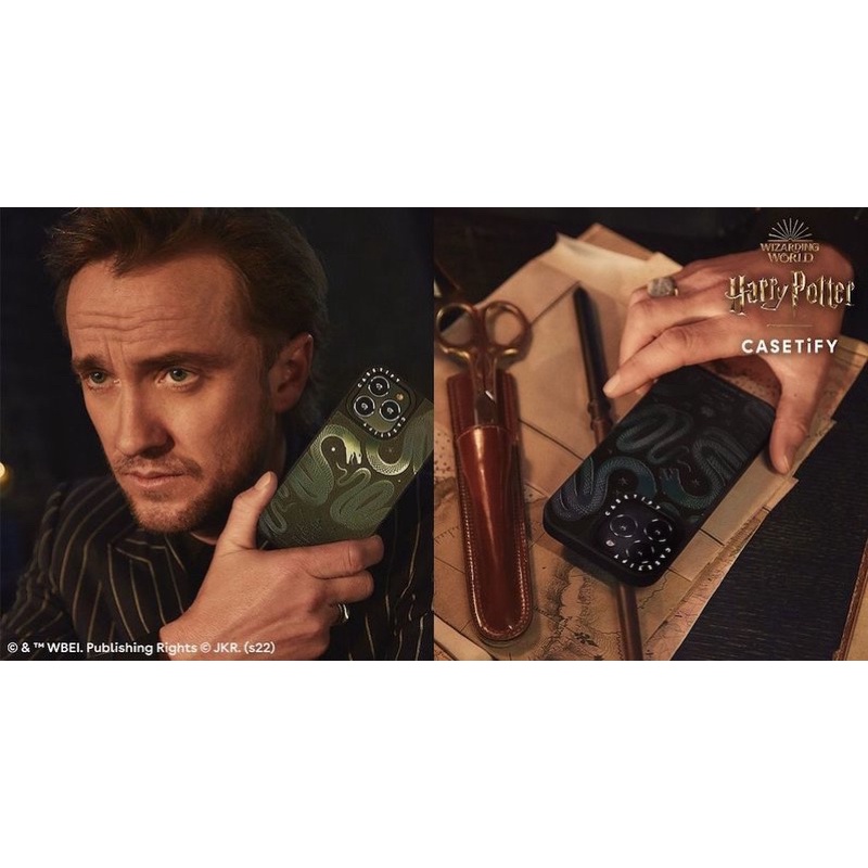 CASETiFY x Harry Potter The Basilisk iPhone case