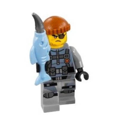 【台中翔智積木】LEGO 樂高 70611 70616 Shark Army Thug 鯊魚大軍爪牙 附武器 人偶