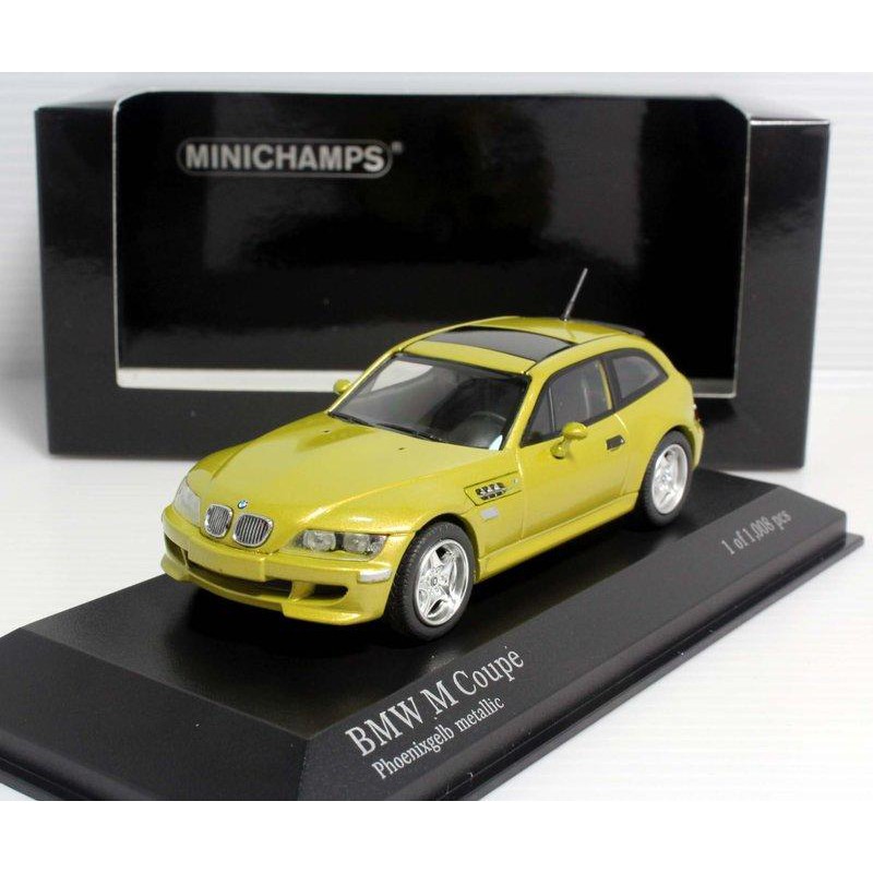 Minichamps 1/43 BMW Z3 M yellow MASH