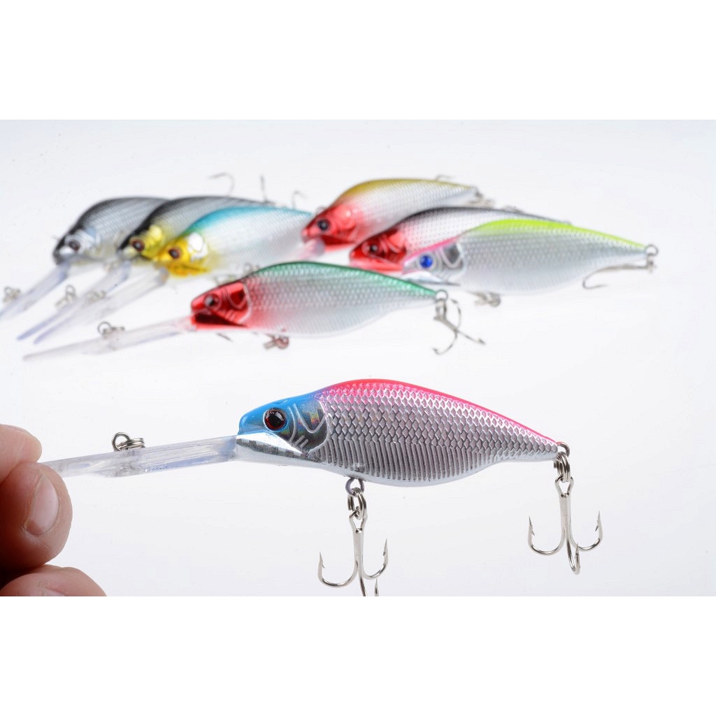 釣魚誘餌曲柄誘餌激光硬人工餌11cm 9 2g釣具 蝦皮購物