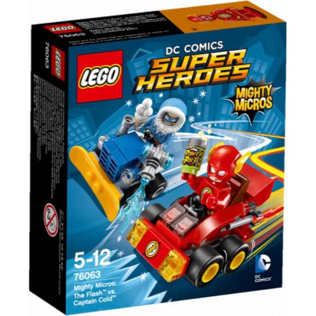 樂高 lego 76063 超級英雄 碰碰車 閃電俠 寒冰隊長 全新未開 現貨 lego76063