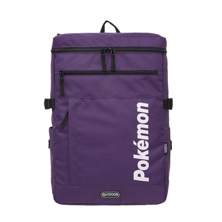 【OUTDOOR】Pokemon聯名款夜光耿鬼後背包-大-紫色 ODGO21A01PL