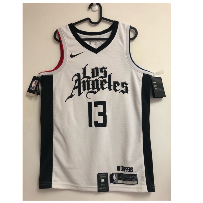 Nike Los Angels Clippers 洛杉磯快艇 Paul George 喬治 城市版 M跟XL 球迷版