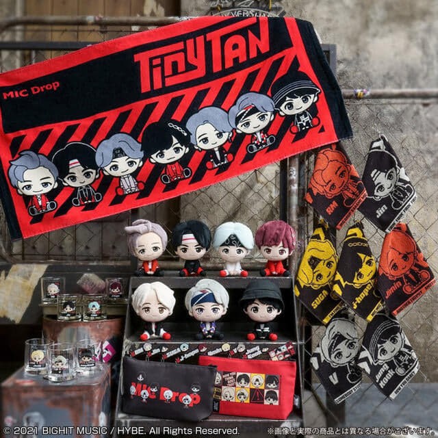 【新品】TinyTAN✧プライズグッズ 5種セット TinyTAN (タイニータン) × セガ 5月26日より新作限定プライズ登場!