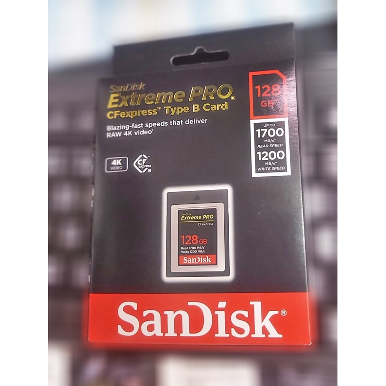 Sandisk Cfexpress 128G的價格推薦- 2023年10月| 比價比個夠BigGo