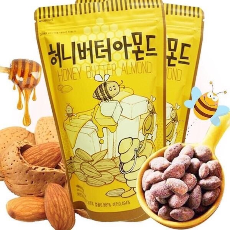 🔺 韓國Toms Gilim 蜂蜜奶油杏仁果大包裝 220g