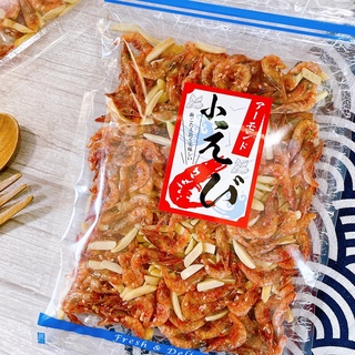 杏仁紅蝦/杏仁條紅蝦/脆皮蝦乾/杏仁條蝦乾/即食櫻花蝦乾/酥脆蝦幹/蝦米/海味/過年必備/伴手禮/泡茶下酒菜/海鮮零食/