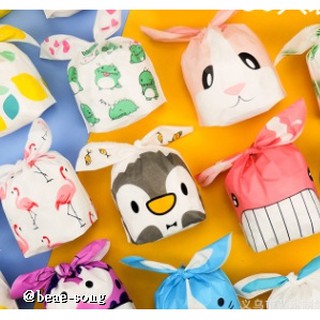 糖果包裝袋 】 兔耳袋 禮物袋 糖果包裝袋 糖果袋 綁口袋 禮品袋 幼稚園分享禮 糖果分裝袋