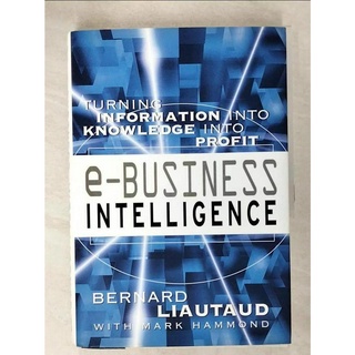 e-Business Intelligence: Turning Informati【T9／財經企管_EBR】書寶二手書