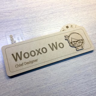WOOXO 方形磁吸個人名牌 狀態牌 OFFICE 客製化