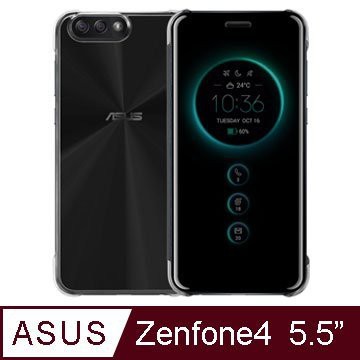 【萬事通】ASUS ZenFone 4 原廠5.5吋 智慧透視皮套 ZE554KL 感應套 智慧皮套 側掀 現貨