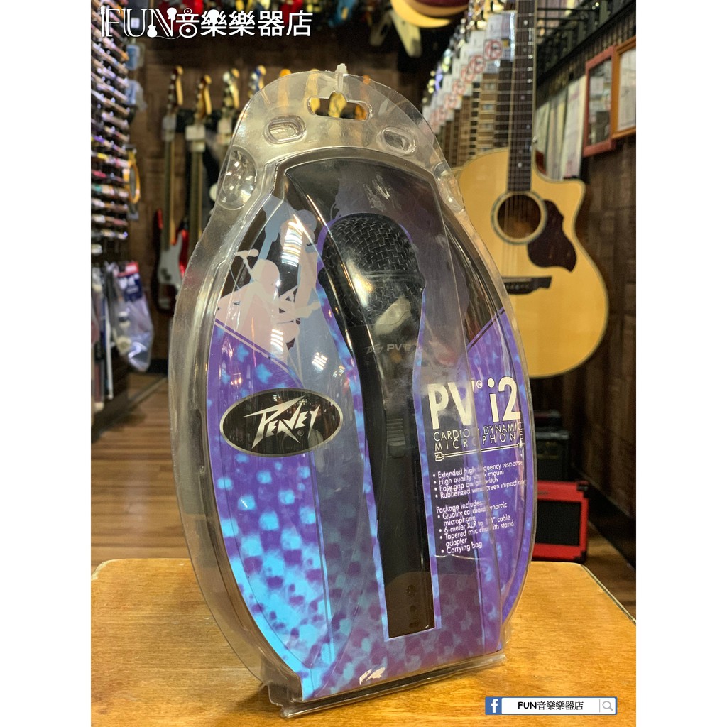 【Fun音樂樂器店】Peavey PVi2 動圈式麥克風 含收納袋 麥克風線