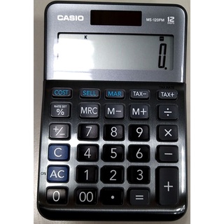 CASIO 實用型計算機迷你桌上型 MS-120FM