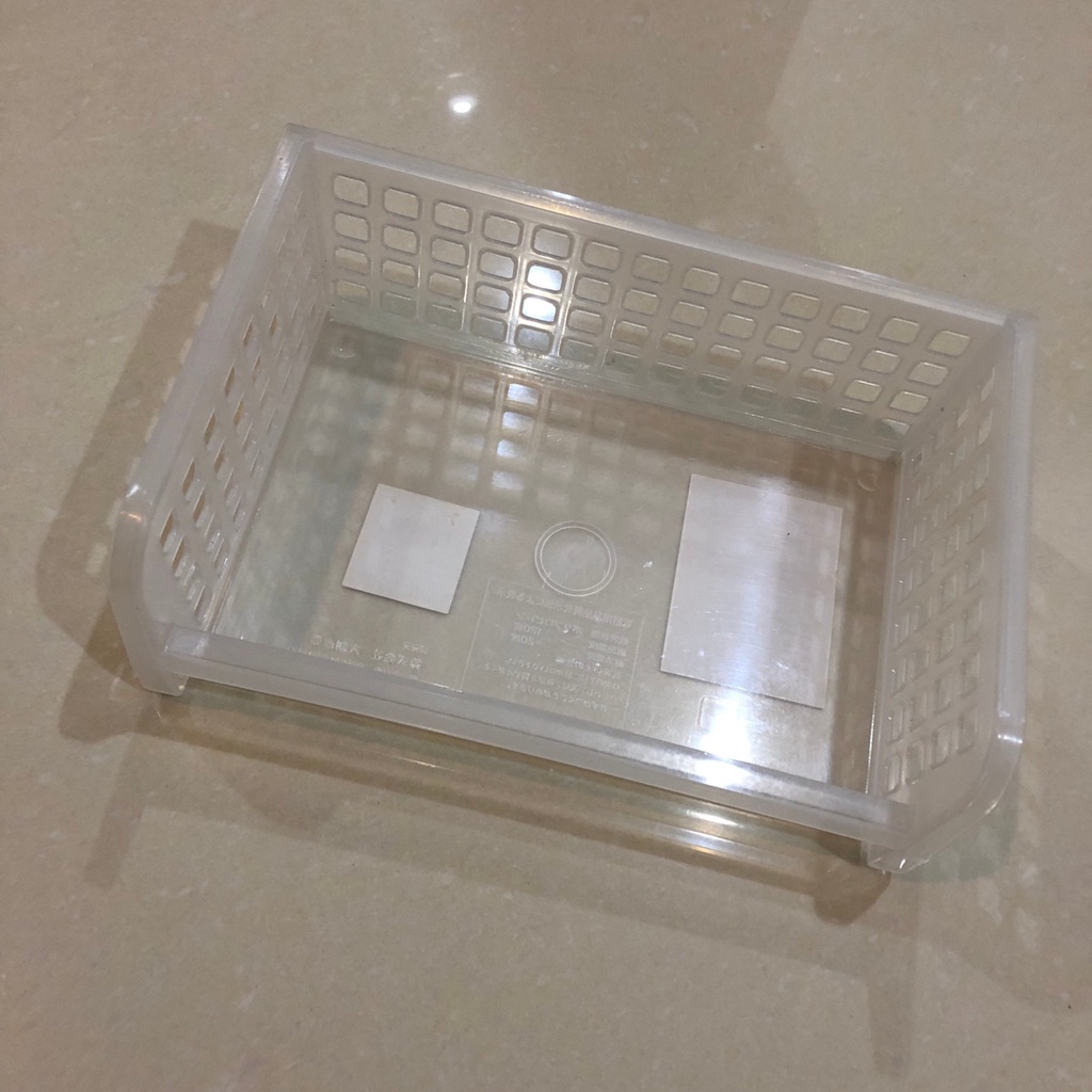 日本 COLOR LIFE 堆疊收納盒 堆疊 收納 收納盒 透明 網格 日本製 大創