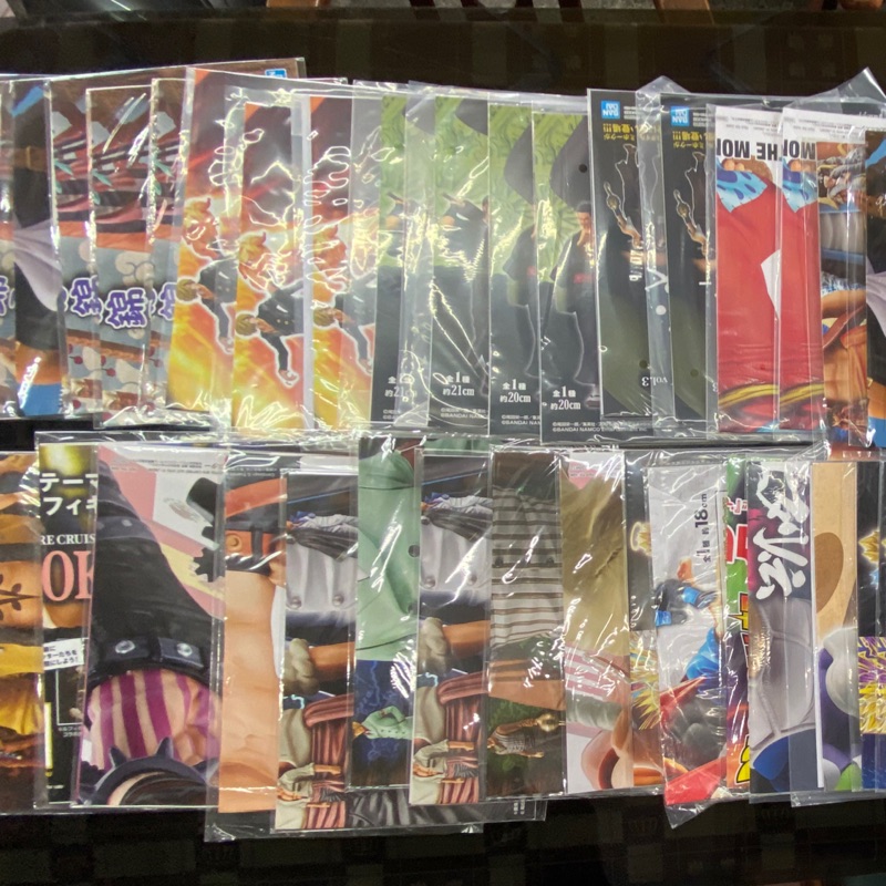 日版海賊王七龍珠宣傳海報娃娃機（金證 絕版 景品)