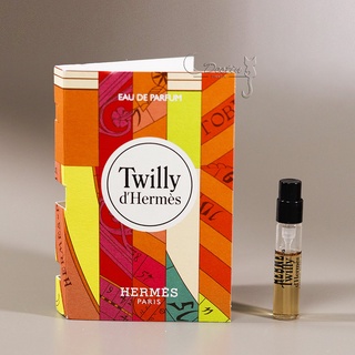 Hermes 愛馬仕 絲巾 Twilly d’Hermes 淡香精 2ml 可噴式 試管香水 全新 搶先試香