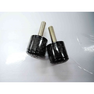 Q3機車精品 JS 碳纖維白鐵螺絲 6X20mm 黑/黑