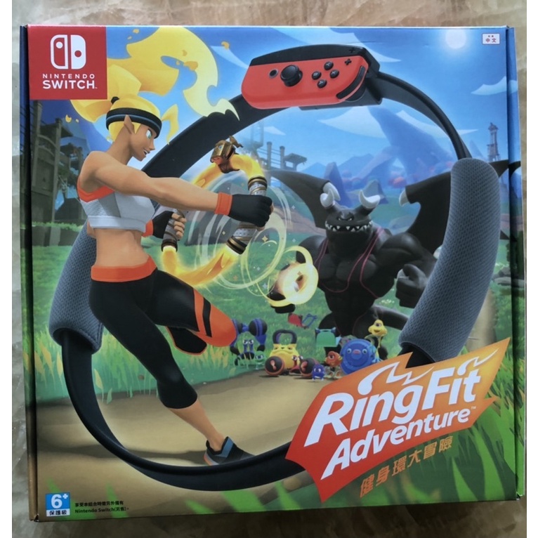 【Nintendo 任天堂】NS Switch 健身環大冒險 RingFit Advanture