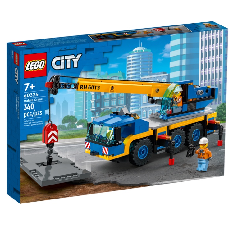 玩得購 60324【LEGO 樂高積木】City 城市系列 - 移動式起重機 340 pcs