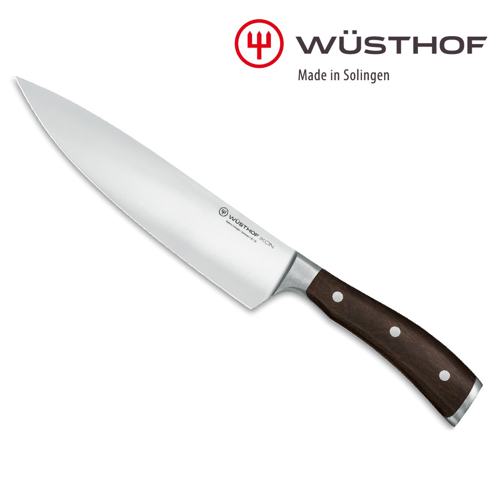 《WUSTHOF》德國三叉牌IKON 20cm主廚刀