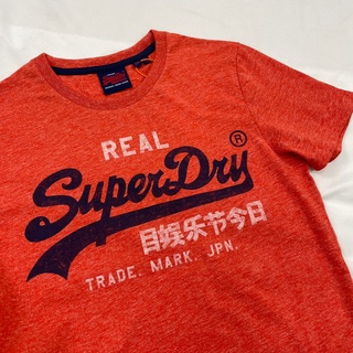 極度乾燥 短T 現貨 刷舊 復古風 混紅 基本款 短袖 superdry T恤 保證正品 #8569