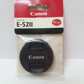 Canon E-52II 原廠鏡頭蓋 鏡頭蓋 52MM 52 適用 EFS 24mm EF 40mm