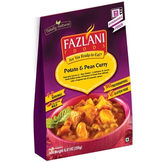 《青覓生鮮》印度Fazlani馬鈴薯豌豆咖喱風味即食包 Potato Peas Curry 250g