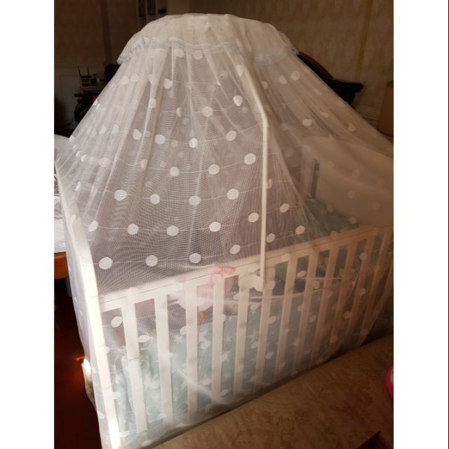 台灣製 全罩式嬰兒床蚊帳